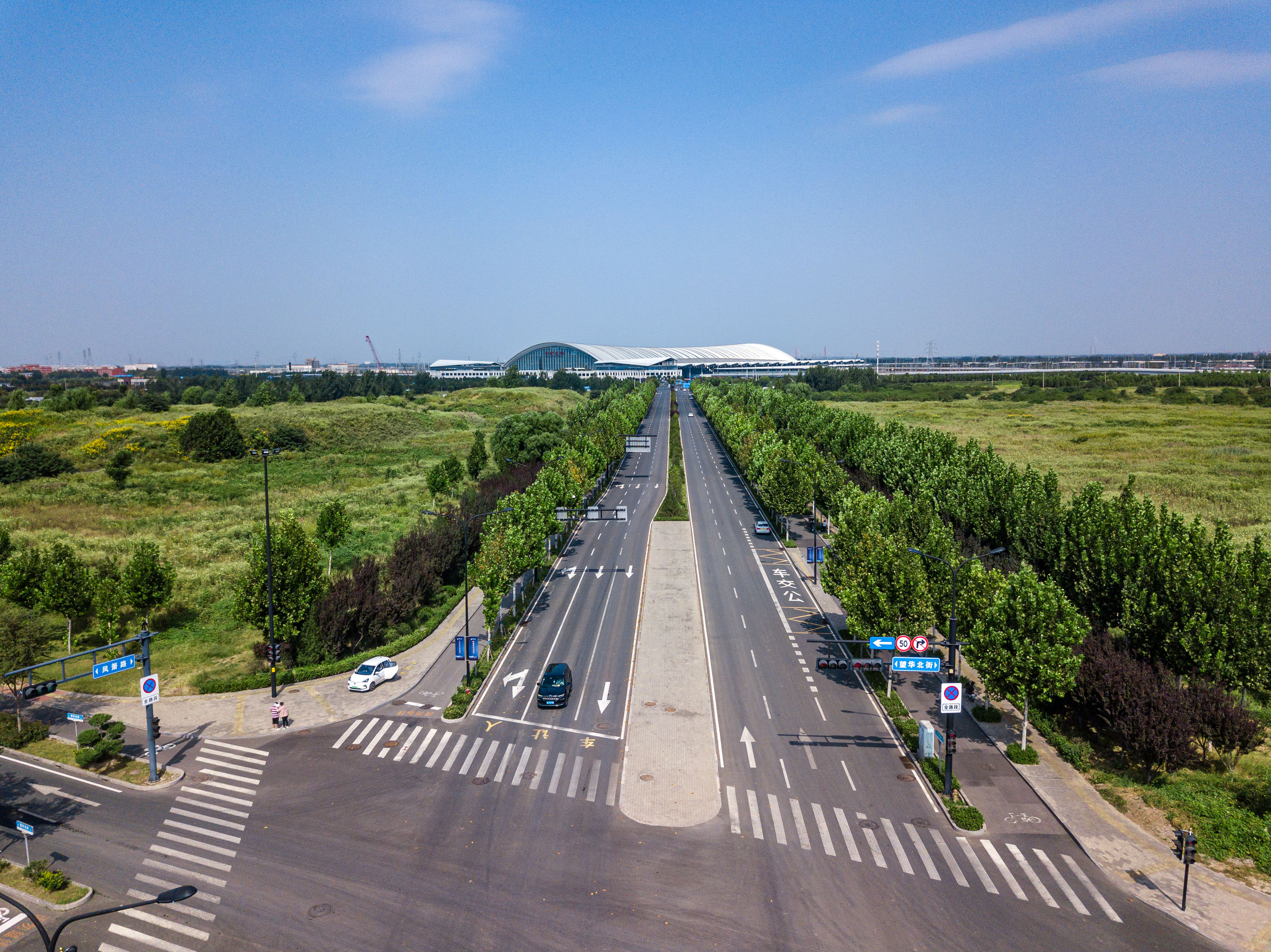 濟南市東客站進(jìn)出場(chǎng)道路建設工程